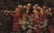 Lucas Cranach Details of The Stag Hunt Sweden oil painting artist